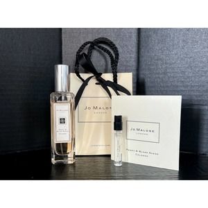 Jo Malone London PEONY & BLUSH SUEDE Cologne 1 FL.OZ./30 ML + Sample